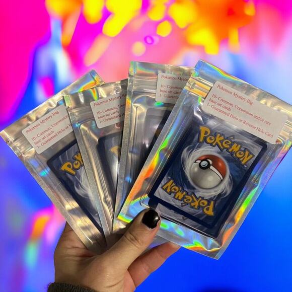 Pokémon Elite Mystery Mix: 1 Holo, Full Art, V, VMAX, Trainer - Power Unveiled - Picture 1 of 5